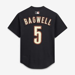 Jeff Bagwell Houston Astros Authentic Batting Practice Jersey Black | Mitchell & Ness