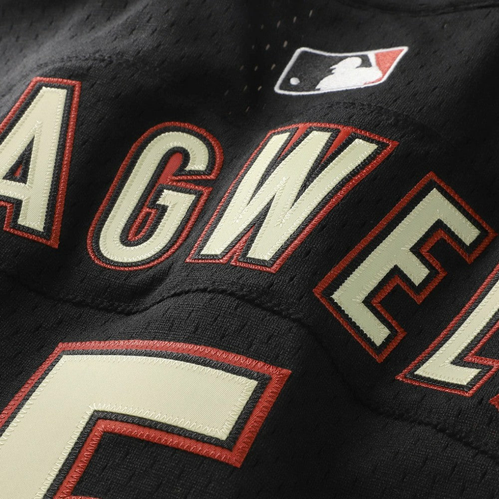 Jeff Bagwell Houston Astros Authentic Batting Practice Jersey Black | Mitchell & Ness