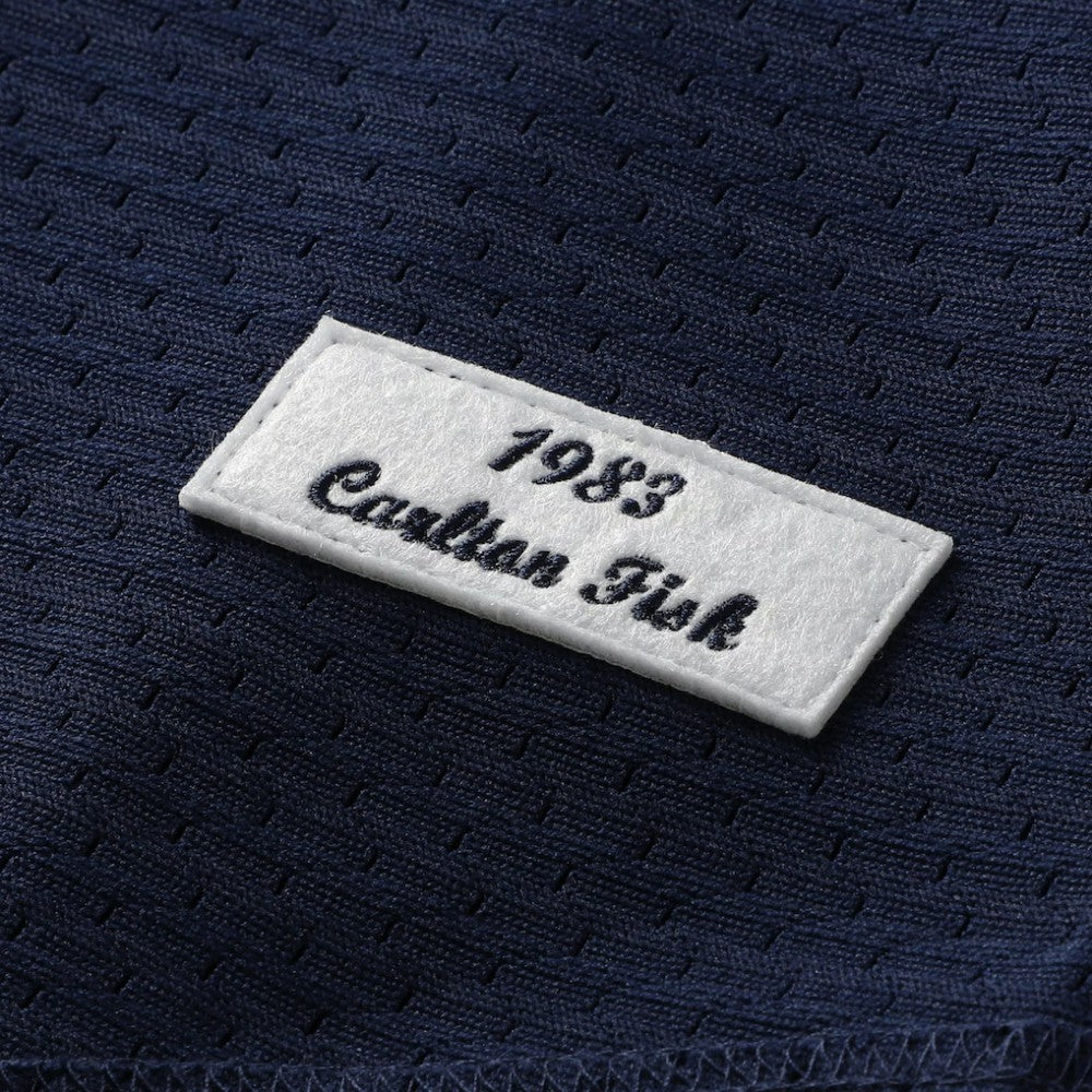 Carlton Fisk Chicago White Sox Authentic Batting Practice Jersey Navy | Mitchell & Ness