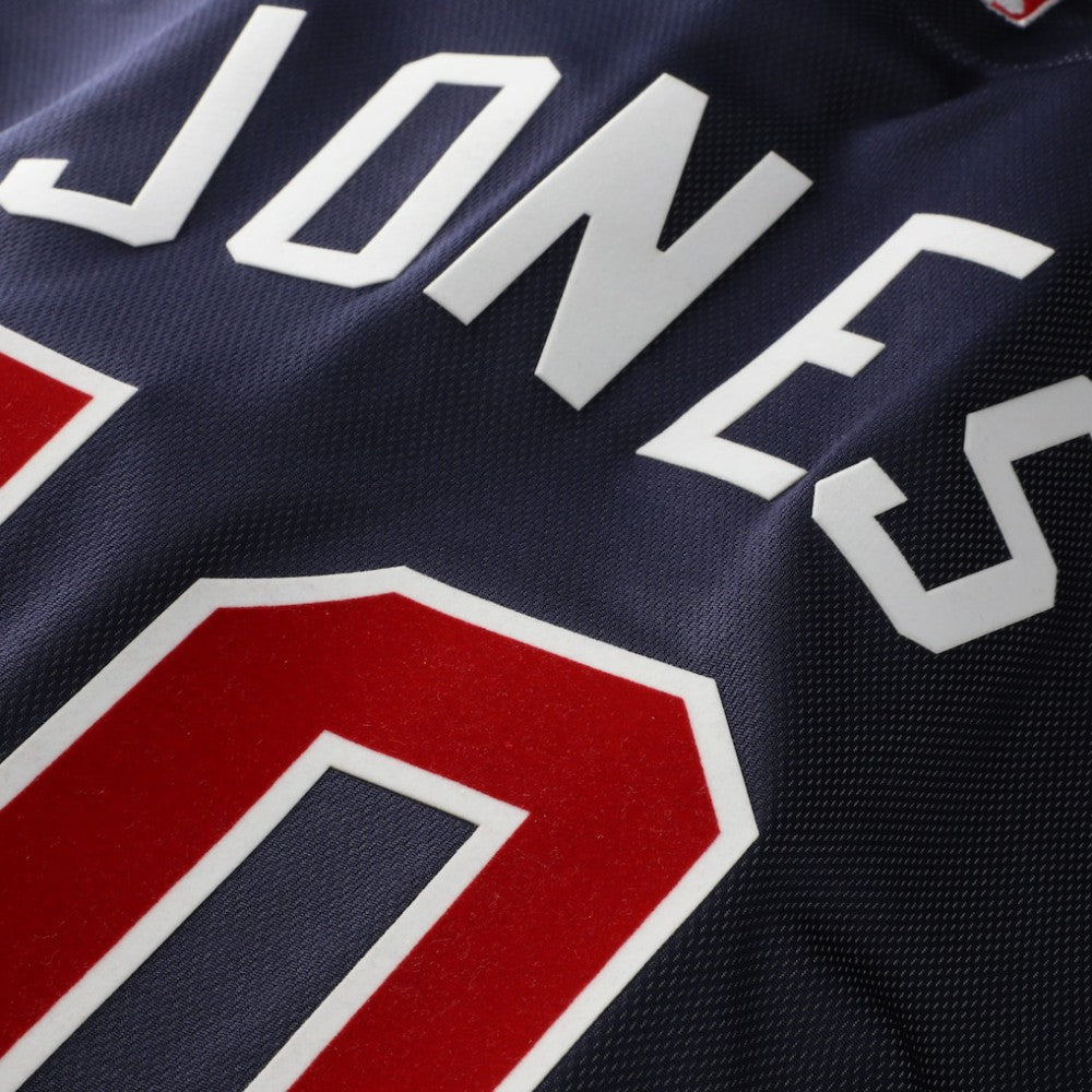 Chipper Jones Atlanta Braves Authentic Batting Practice Jersey Navy | Mitchell & Ness