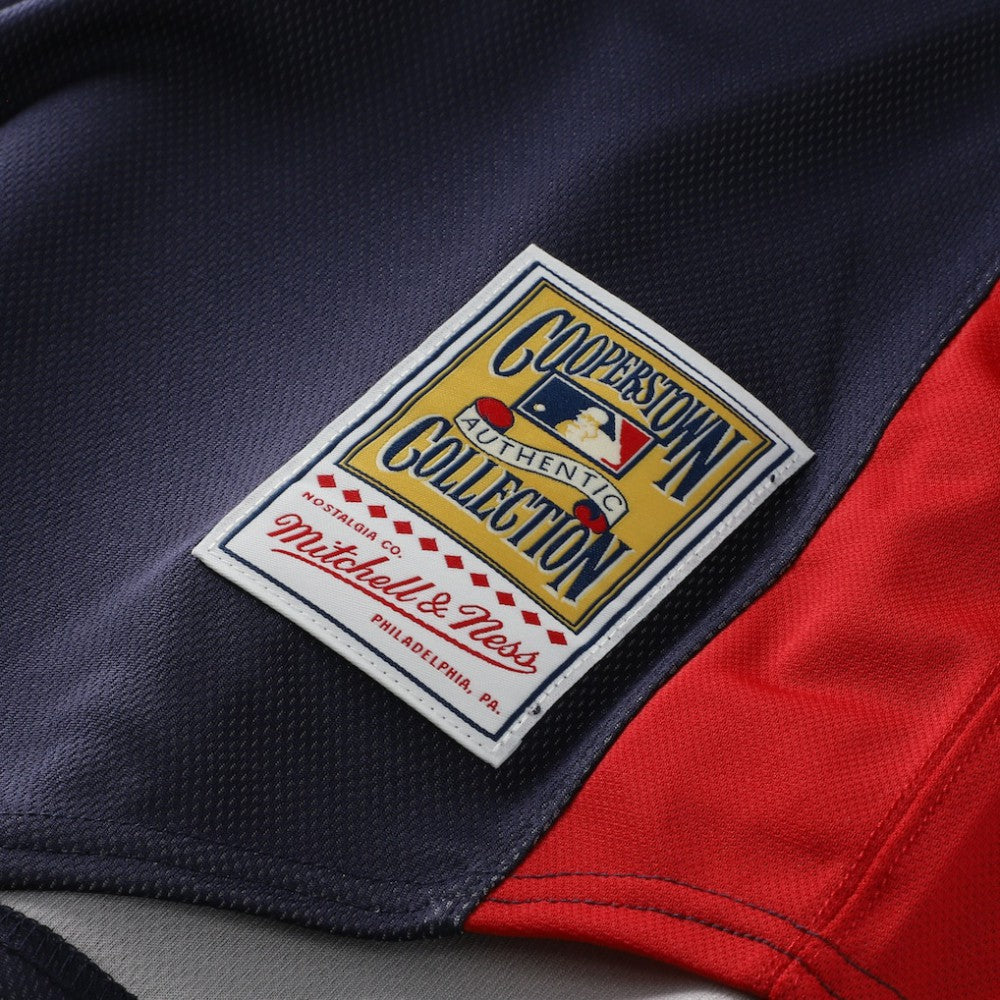 Chipper Jones Atlanta Braves Authentic Batting Practice Jersey Navy | Mitchell & Ness