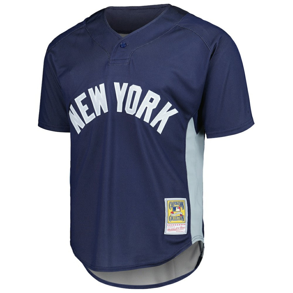 Mariano Rivera New York Yankees Mitchell & Ness Authentic Batting Practice Jersey Navy | New Era