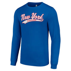 New York Rangers Starter Tailsweep T-Shirt Blue