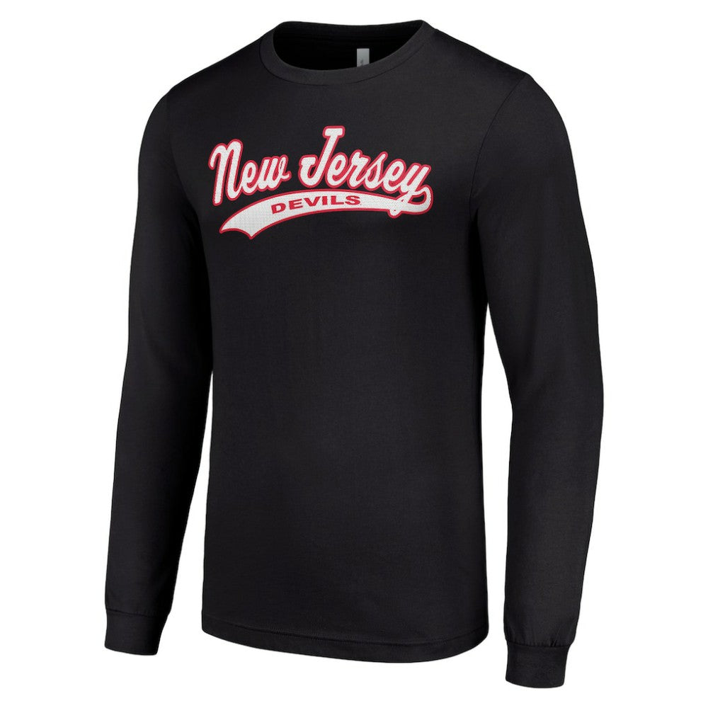 New Jersey Devils Starter Tailsweep T-Shirt Black