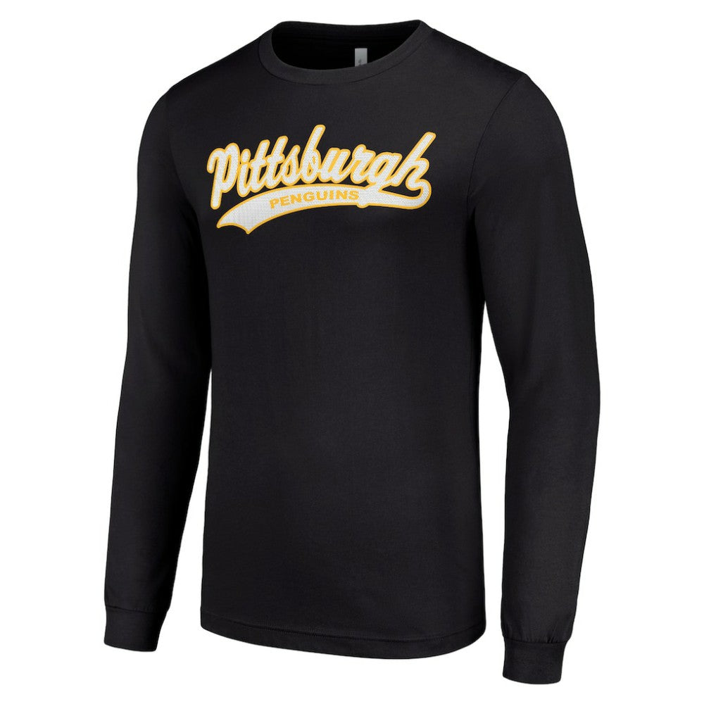 Pittsburgh Penguins Starter Tailsweep T-Shirt Black