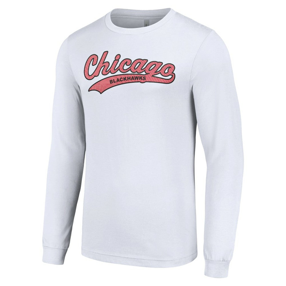 Chicago Blackhawks Starter Tailsweep T-Shirt White