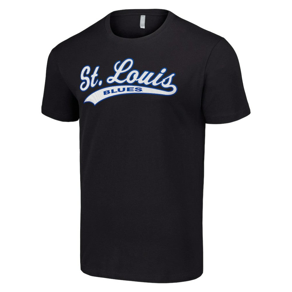 St. Louis Blues Starter Tailsweep T-Shirt Black