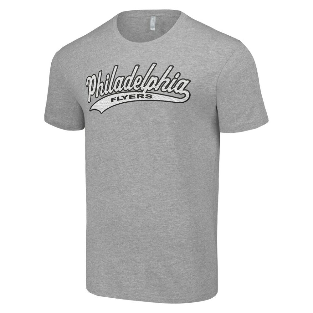 Philadelphia Flyers Starter Tailsweep T-Shirt Heather Gray