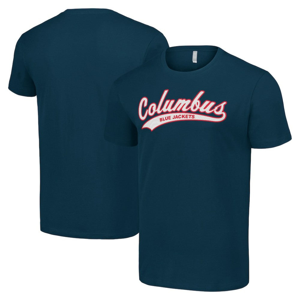 Columbus Blue Jackets Starter Tailsweep T-Shirt Navy