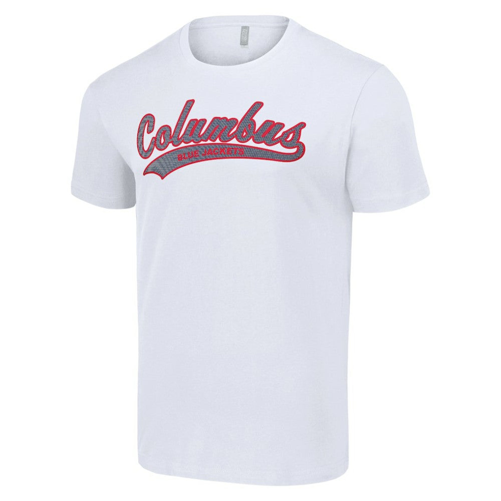 Columbus Blue Jackets Starter Tailsweep T-Shirt White
