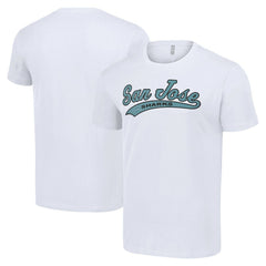 San Jose Sharks Starter Tailsweep T-Shirt White