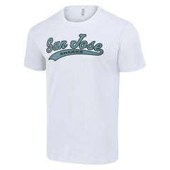 San Jose Sharks Starter Tailsweep T-Shirt White