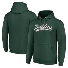 Dallas Stars Starter Tailsweep Fleece Tri-Blend Pullover Hoodie Green