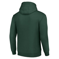 Dallas Stars Starter Tailsweep Fleece Tri-Blend Pullover Hoodie Green