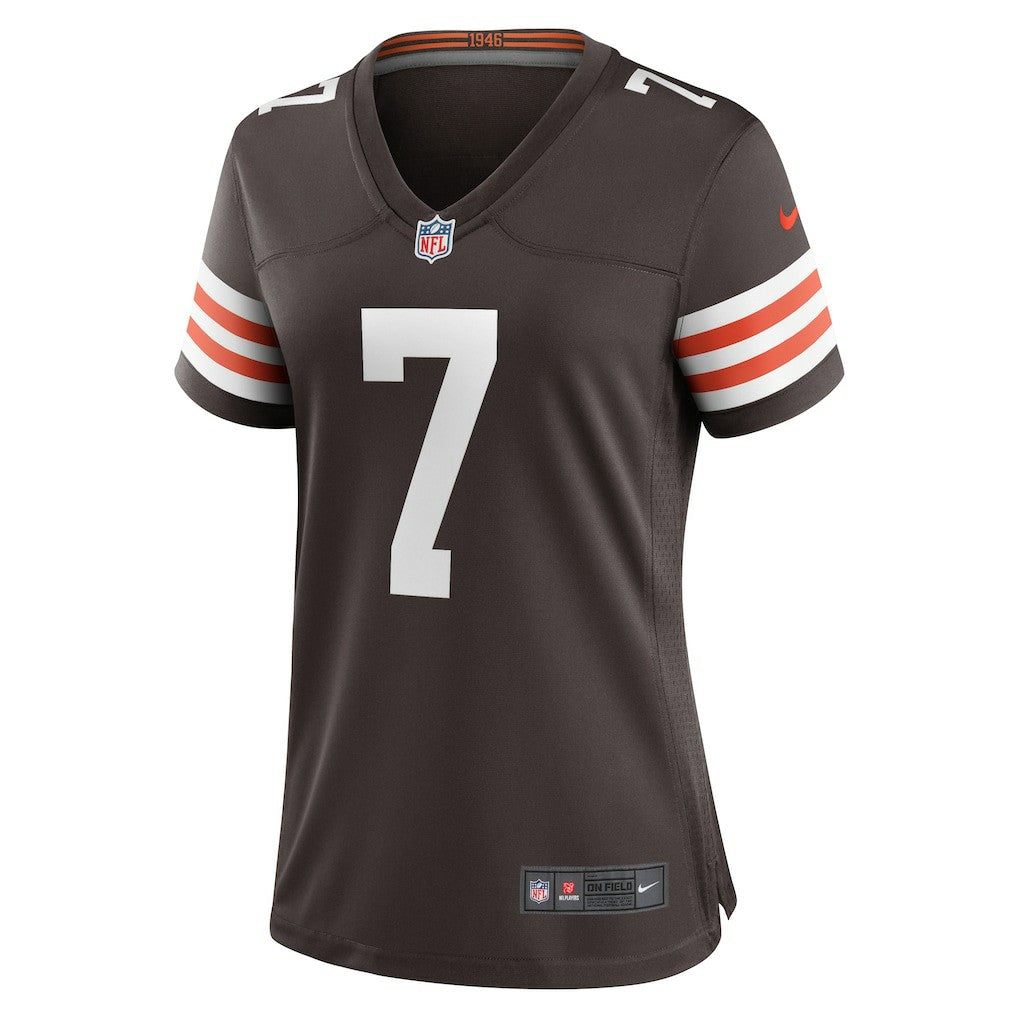 Dustin Hopkins Cleveland Browns Women's Team Game Jersey - Brown
