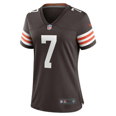 Dustin Hopkins Cleveland Browns Women's Team Game Jersey - Brown