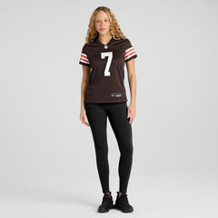 Dustin Hopkins Cleveland Browns Women's Team Game Jersey - Brown