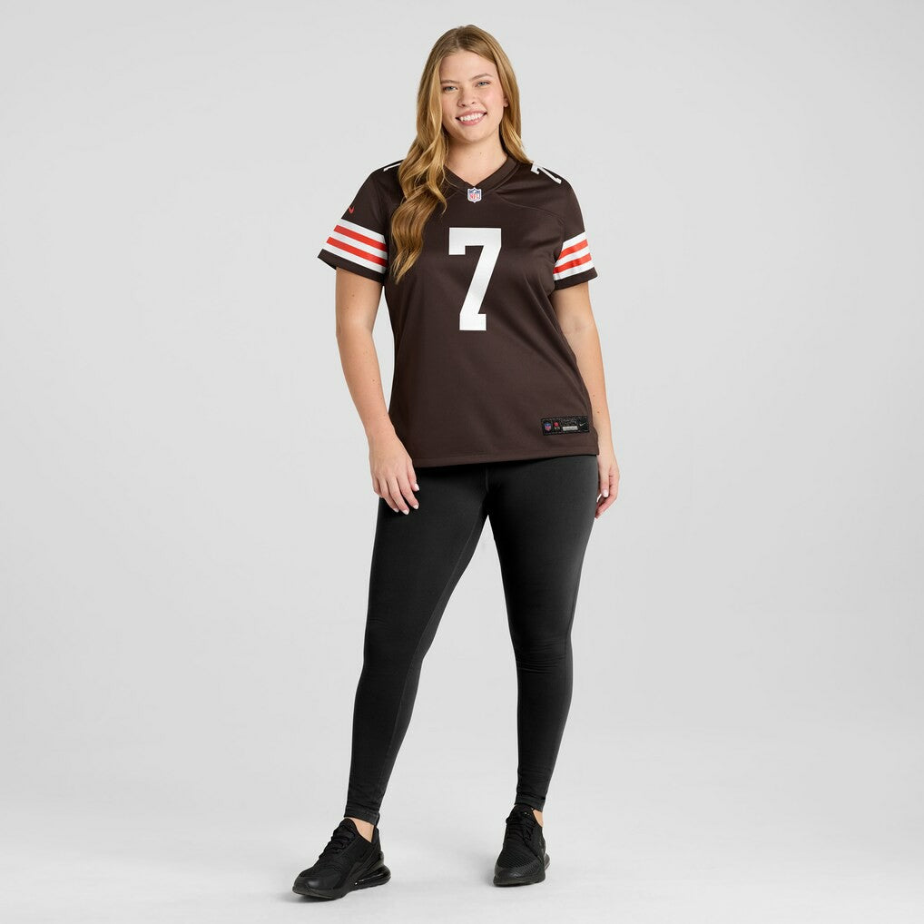 Dustin Hopkins Cleveland Browns Women's Team Game Jersey - Brown