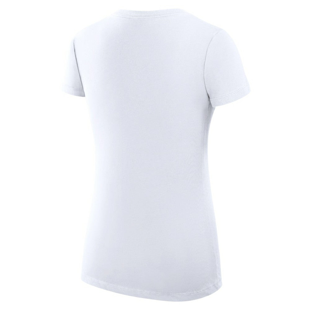 Boston Red Sox G-III 4Her by Carl Banks Women's Super-Slim Fit Lightweight City Graphic V-Neck T-Shirt White