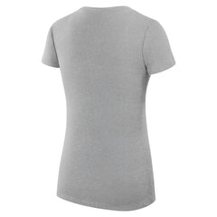 Cincinnati Reds G-III 4Her by Carl Banks Women's Super-Slim Fit Lightweight City Graphic V-Neck T-Shirt Heather Gray