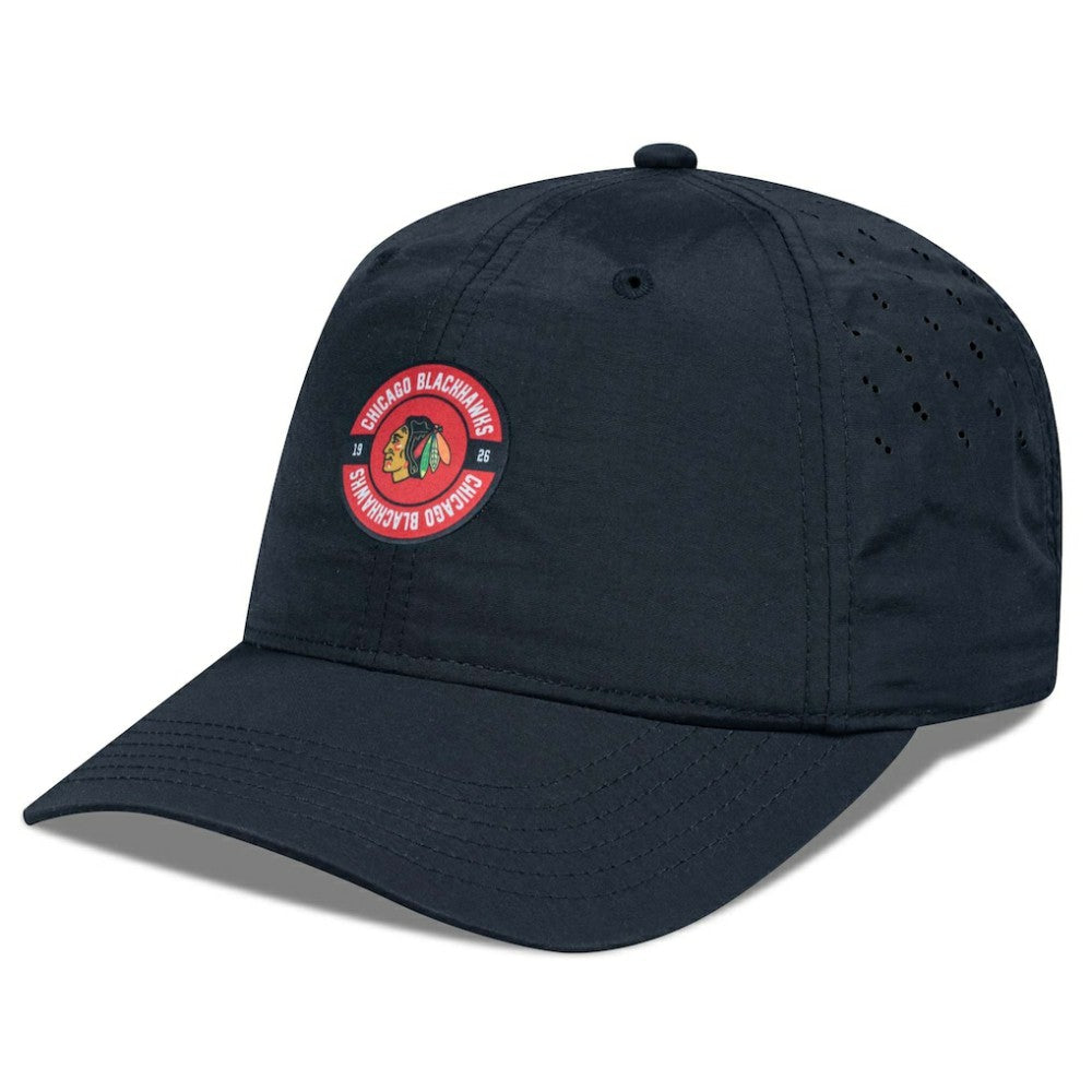 Chicago Blackhawks Levelwear Women's Haven Adjustable Hat Black