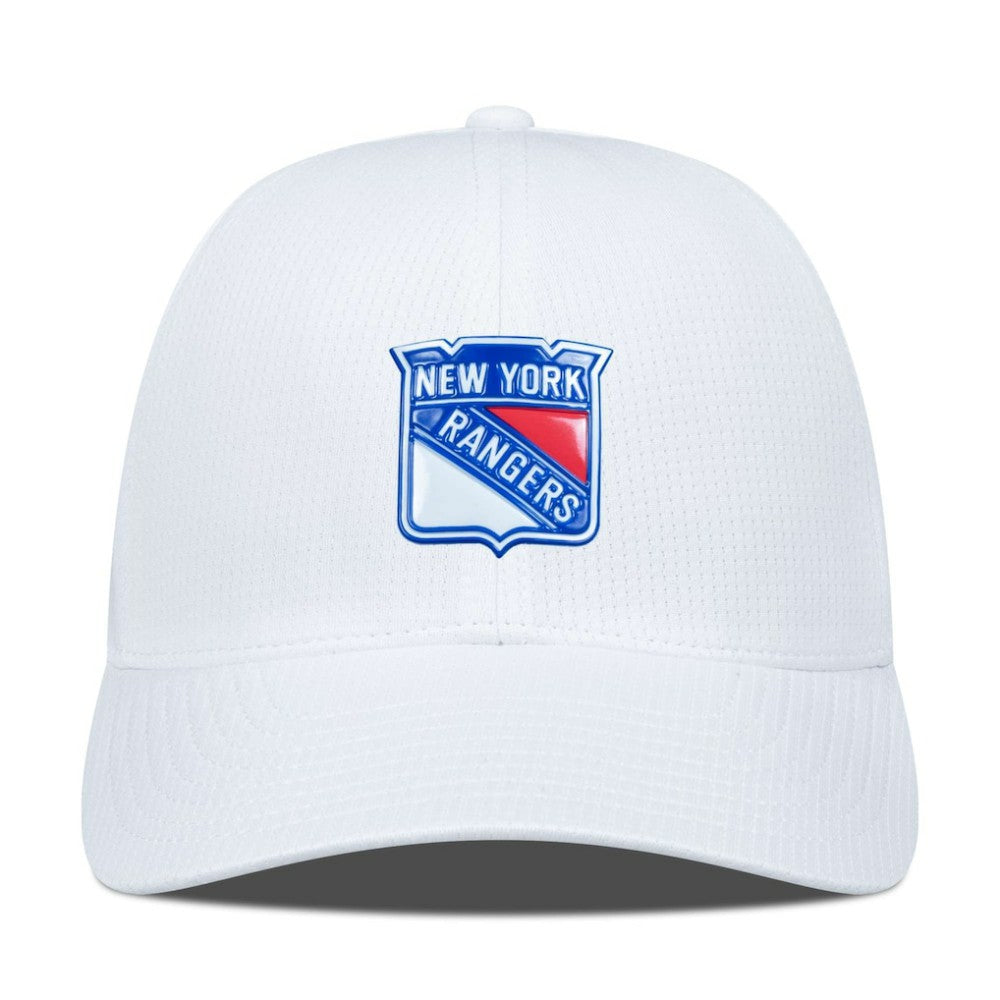 New York Rangers Levelwear Zephyr Adjustable Hat White