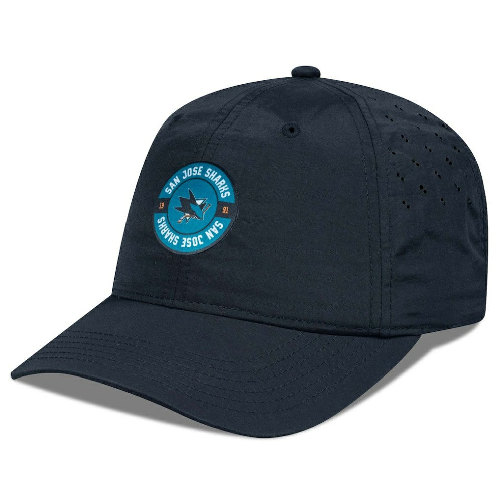 San Jose Sharks Levelwear Women's Haven Adjustable Hat Black
