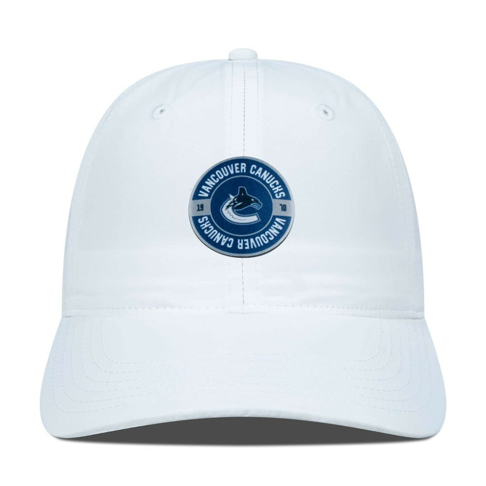 Vancouver Canucks Levelwear Women's Haven Adjustable Hat White