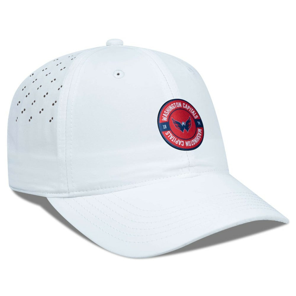 Washington Capitals Levelwear Women's Haven Adjustable Hat White