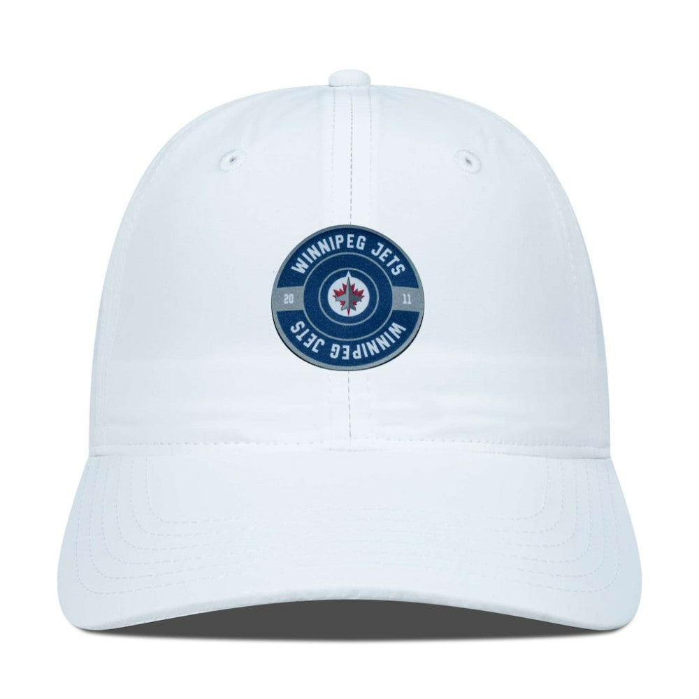 Winnipeg Jets Levelwear Women's Haven Adjustable Hat White