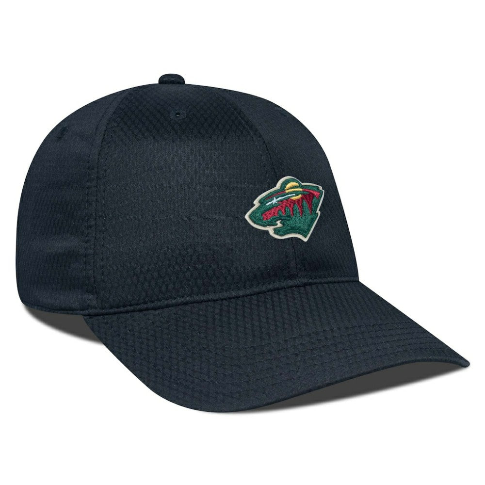 Minnesota Wild Levelwear Matrix Adjustable Hat Black