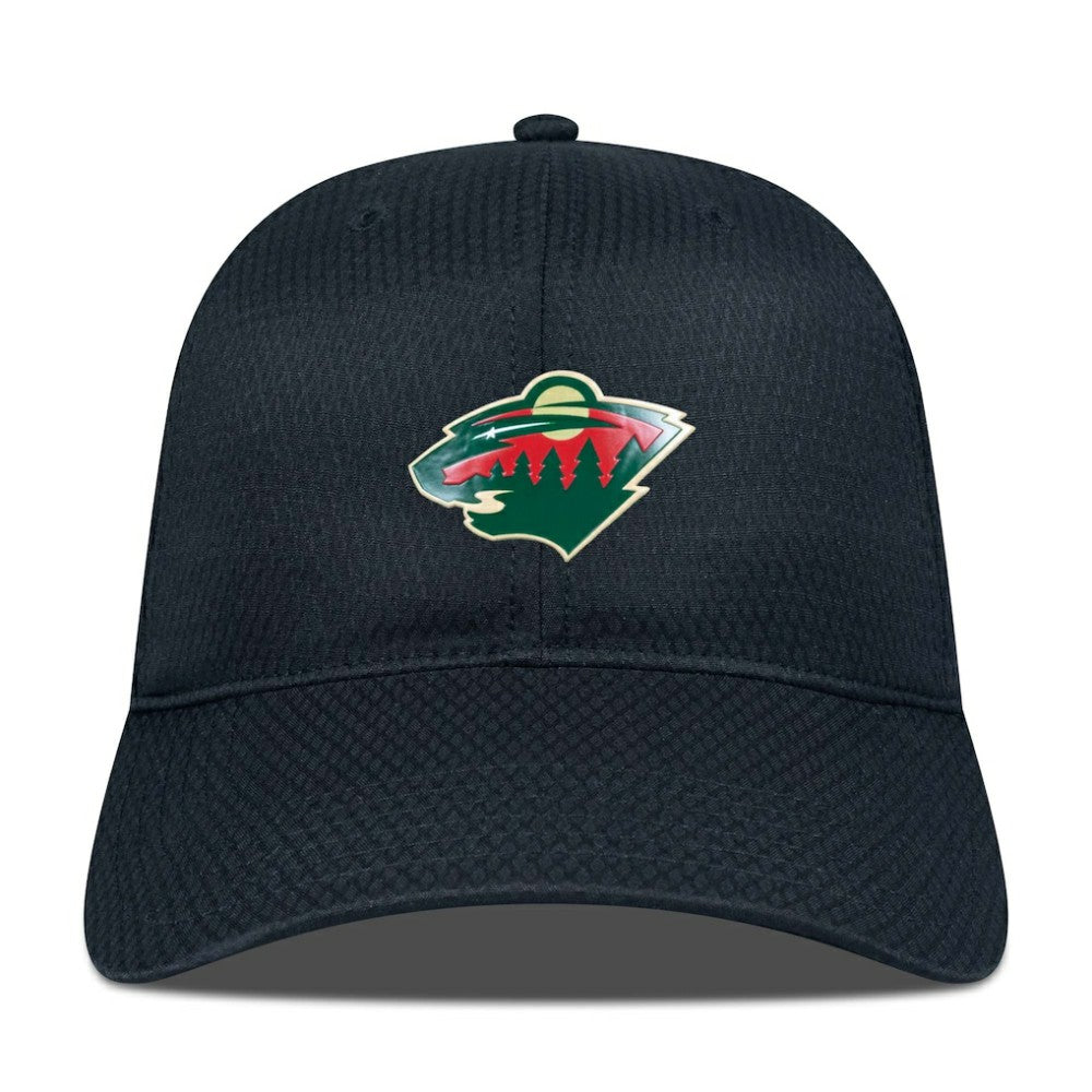 Minnesota Wild Levelwear Matrix Adjustable Hat Black