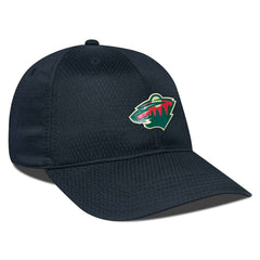 Minnesota Wild Levelwear Matrix Adjustable Hat Black