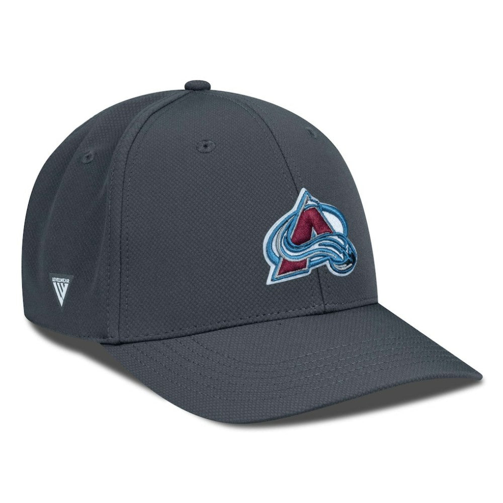 Colorado Avalanche Levelwear Rise Flex Hat Charcoal