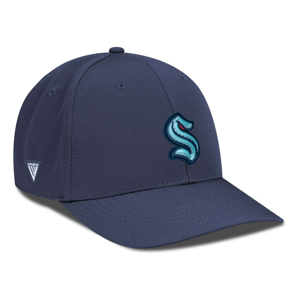 Seattle Kraken Levelwear Rise Flex Hat Navy
