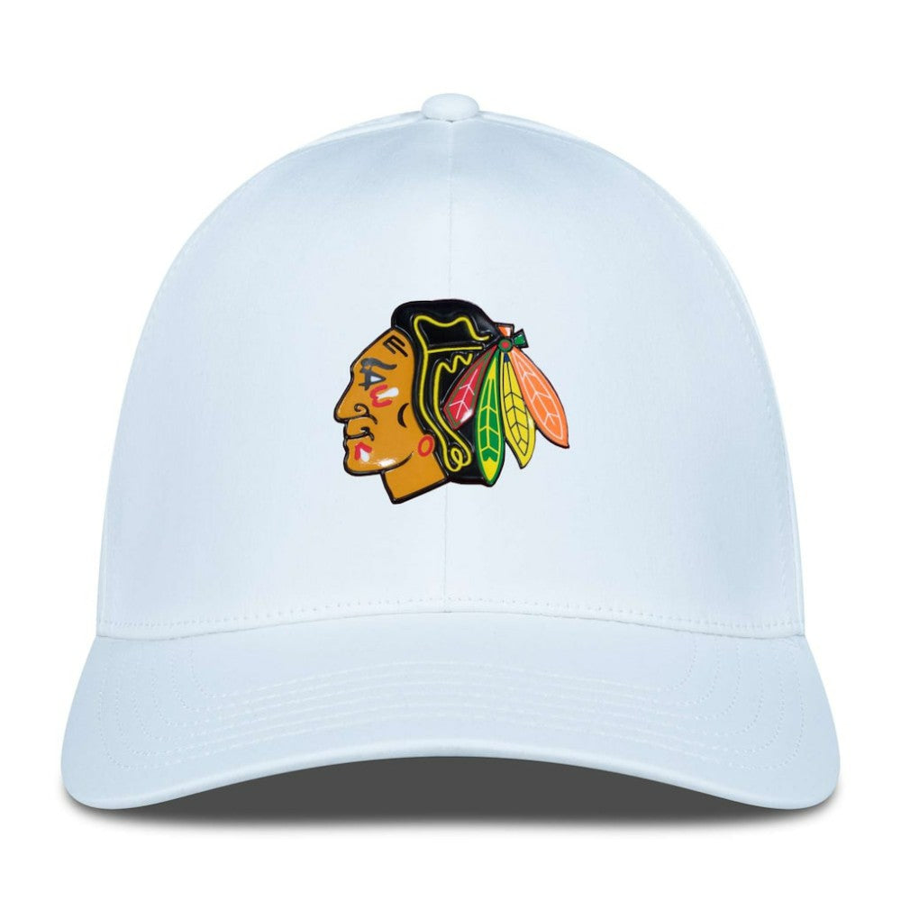 Chicago Blackhawks Levelwear Zeta Flex Hat White