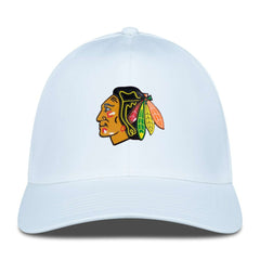 Chicago Blackhawks Levelwear Zeta Flex Hat White