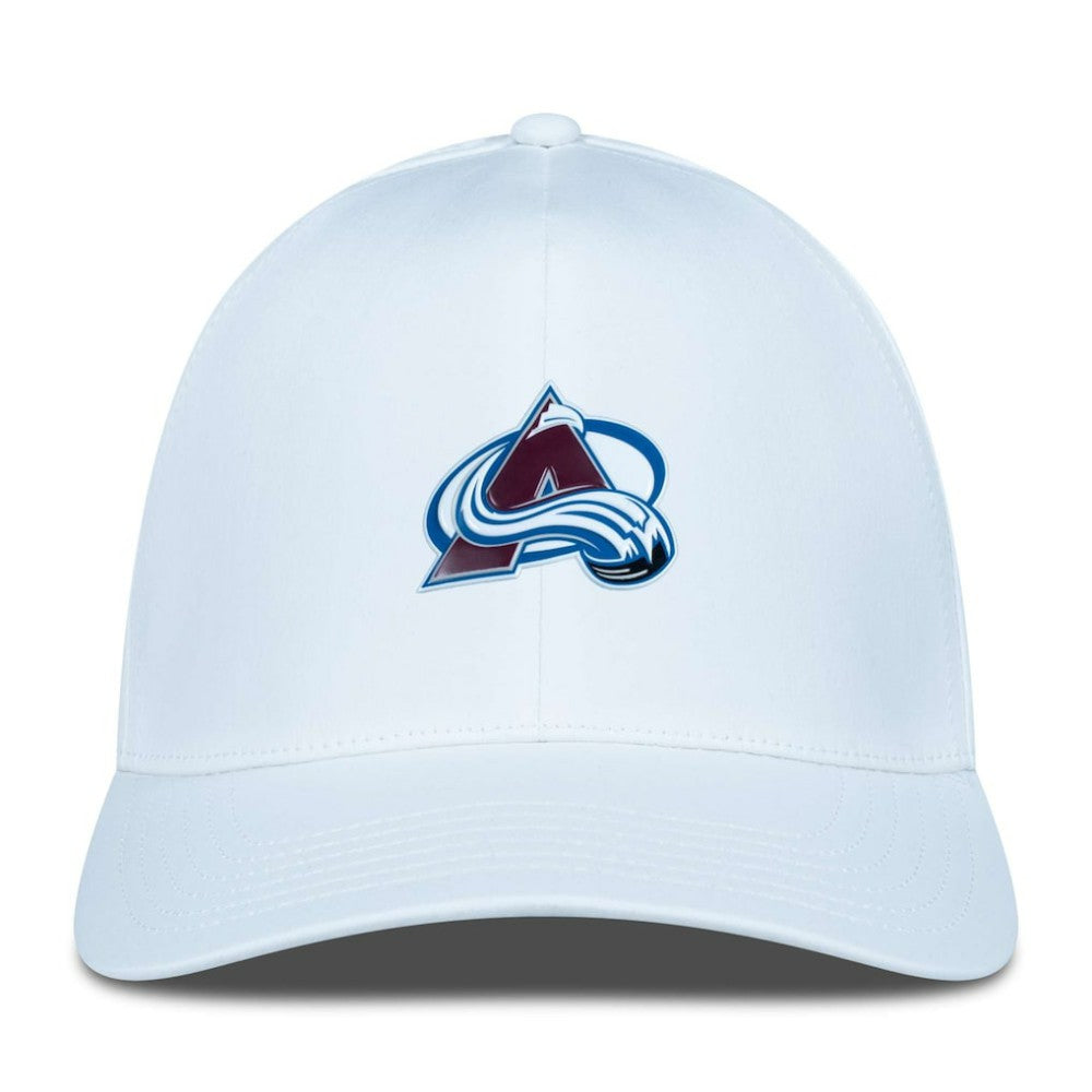 Colorado Avalanche Levelwear Zeta Flex Hat White