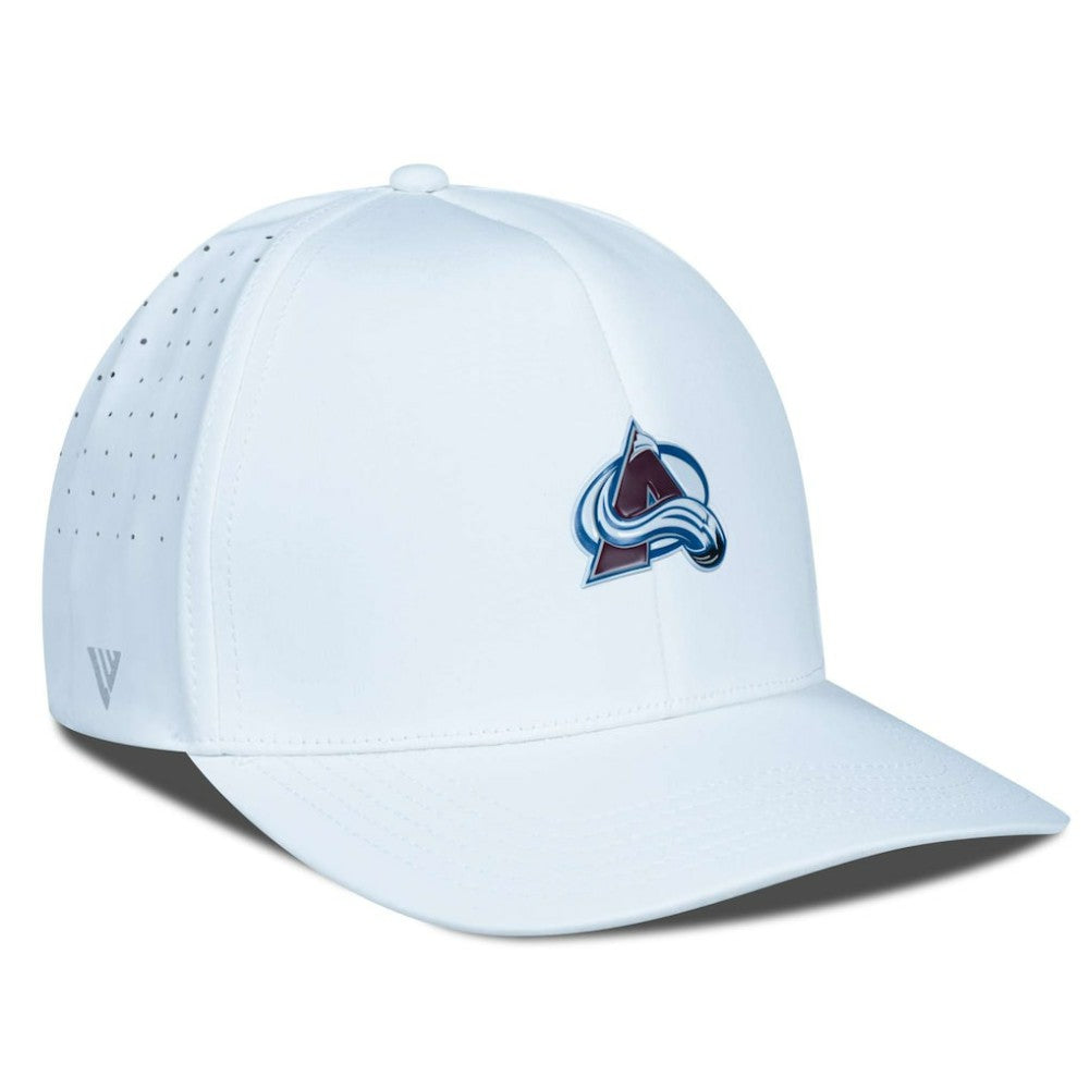 Colorado Avalanche Levelwear Zeta Flex Hat White