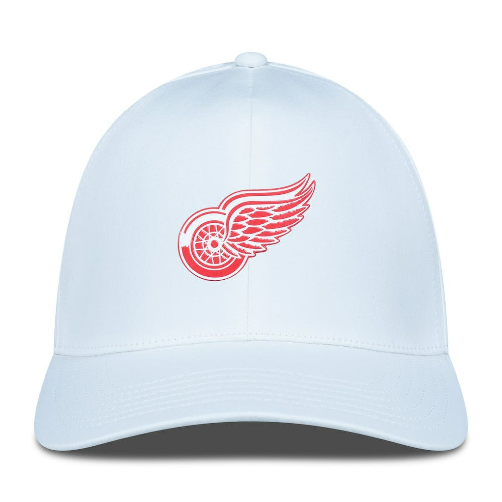 Detroit Red Wings Levelwear Zeta Flex Hat White