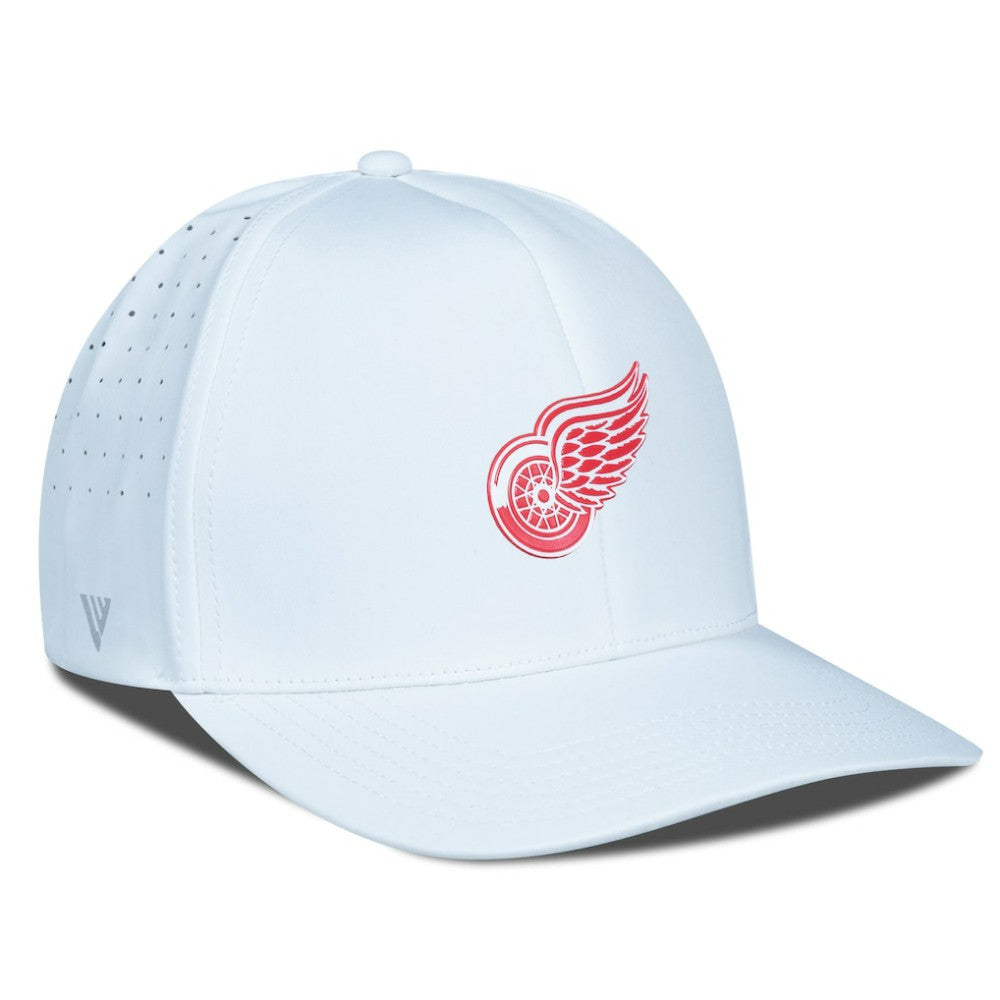 Detroit Red Wings Levelwear Zeta Flex Hat White