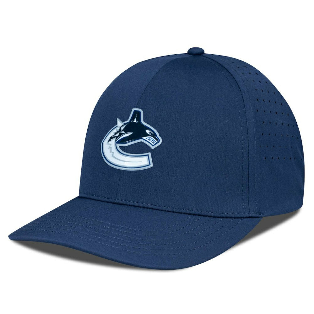 Vancouver Canucks Levelwear Zeta Flex Hat Navy