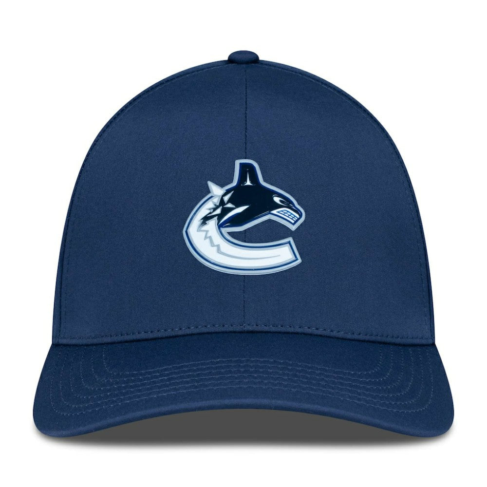 Vancouver Canucks Levelwear Zeta Flex Hat Navy