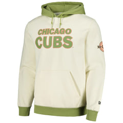 Chicago Cubs Color Pop Pullover Hoodie Cream/Green | New Era