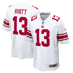 Jalin Hyatt New York Giants Game Jersey - White