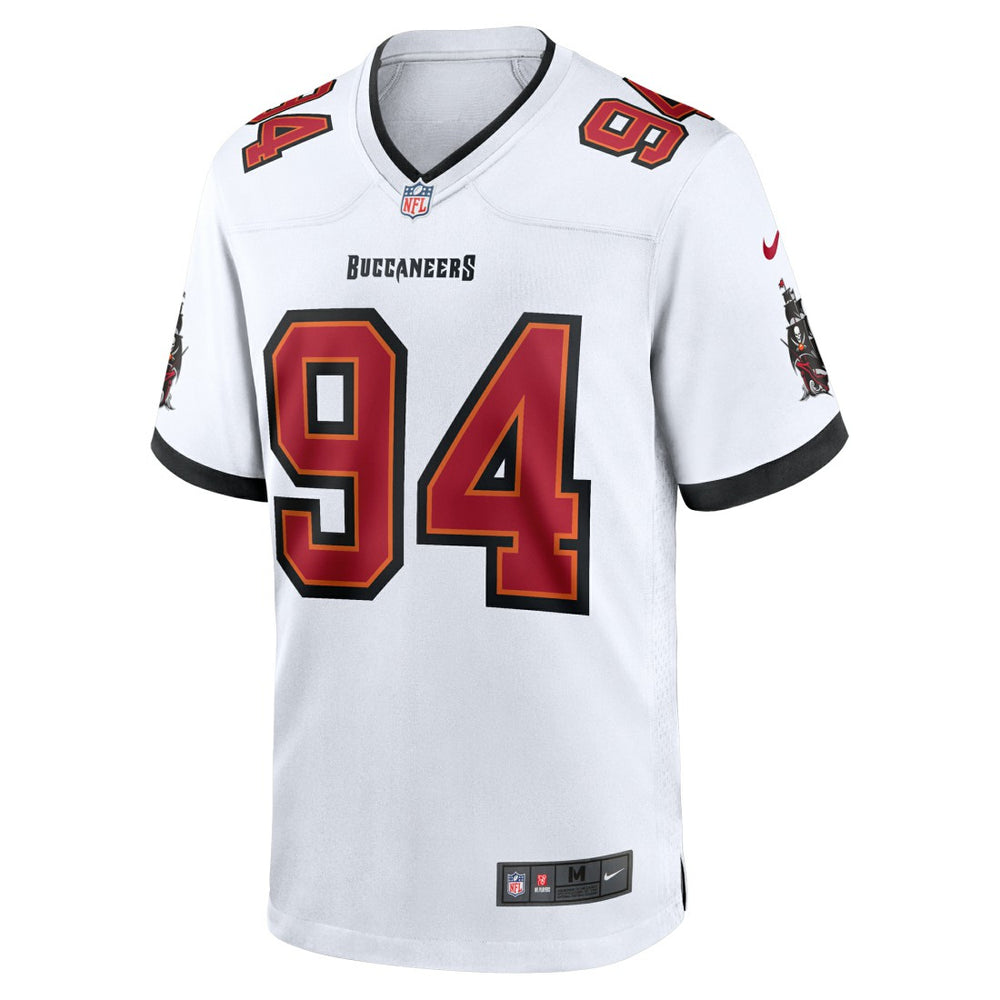Calijah Kancey Tampa Bay Buccaneers Game Jersey - White