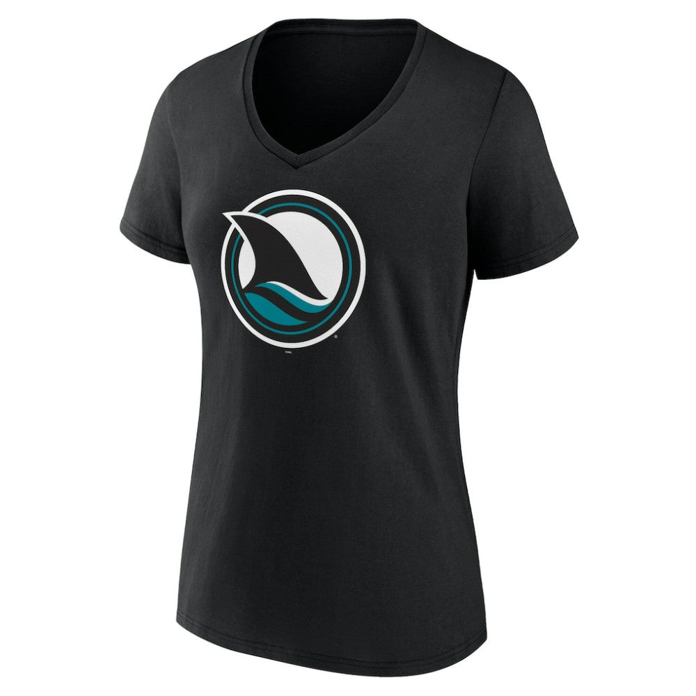San Jose Sharks Fanatics Women's Alternate Graphic T-Shirt Black
