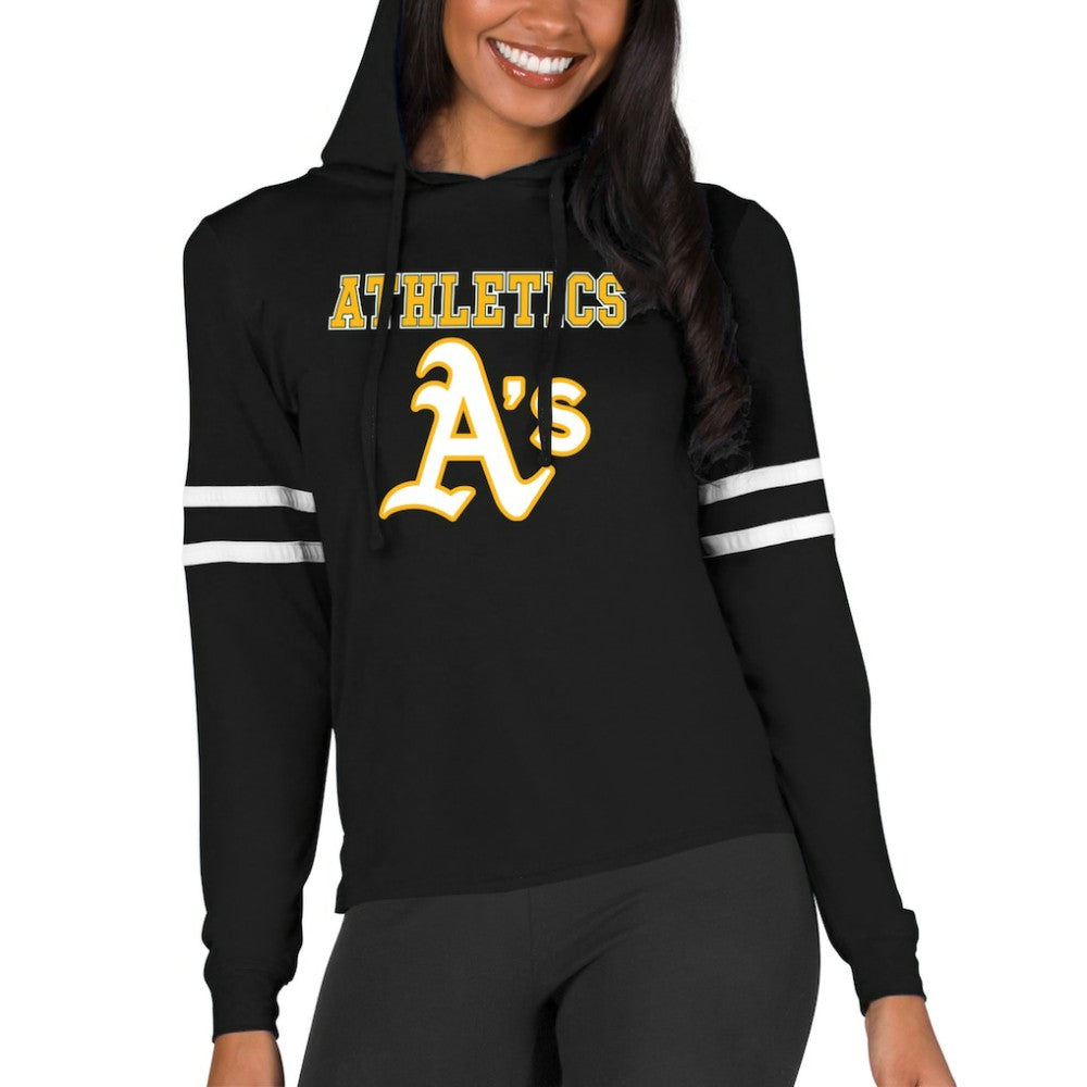 Athletics Concepts Sport Women's Marathon Lightweight Lounge Pullover Hoodie Black