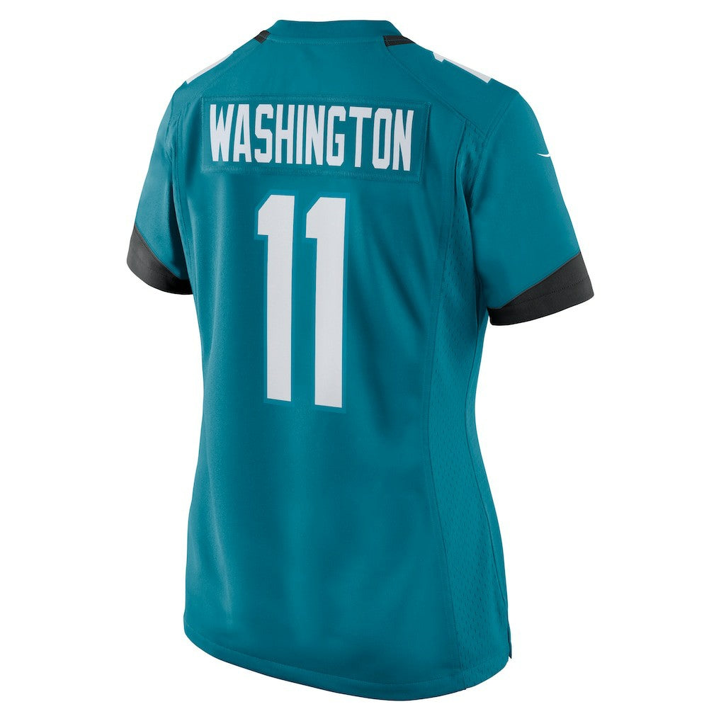 Parker Washington Jacksonville Jaguars Women's Team Game Jersey - Teal