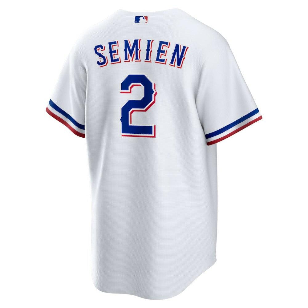 Marcus Semien Texas Rangers Youth Home Replica Player Jersey White | Nike